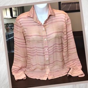 The Limited. Silk Blouse Button Down. XS